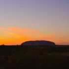 Sonnenuntergang Uluru