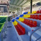 Stadiontribüne in Andorra