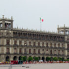 Gebäude im Stadtzentrum Mexiko-Citys