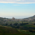 Aussicht von Cittadella in Victoria (Gozo)