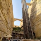 Lift zu den Upper Gardens in Valletta