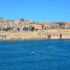 Stadtteil Vittoriosa mit Sicht auf Valletta