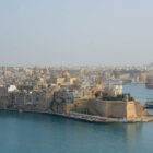 Sicht von Valletta auf Vittoriosa