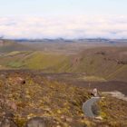 Aufstieg auf South Crater