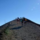 Letzter Teil des Aufstiegs zum Red Crater (höchster Punkt)