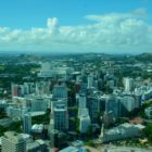 Aussicht vomSky Tower ins Landesinnere