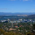 Aussicht von Mt. Ainslie Richtung Canberra