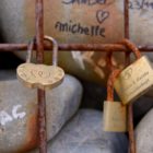 Liebesschloss Christchurch