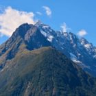 Berg auf Fahrt nach Te Anau