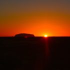Sonnenuntergang Uluru