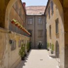 Innenhof Schloss Marburg
