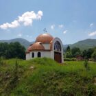 Kirche auf Fahrt von Skopje nach Sofia