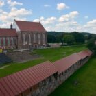 Sicht von Kaunas Castle