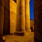 Kom Ombo Tempel bei Nacht