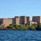 Philae Tempel vom Boot