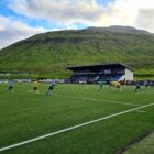 Fussballspiel in Norðragøta