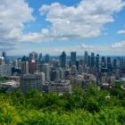 Aussicht von Terrasse Mont Royal