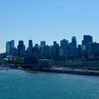 Sicht von Jacques Cartier Bridge