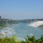 Sicht auf American Falls