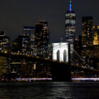 Brooklyn Bridge bei Nacht