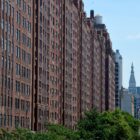 Gebäude bei der High Line