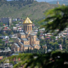 Sicht auf Sameba Kathedrale
