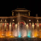 Wasserspiel am Platz der Republik